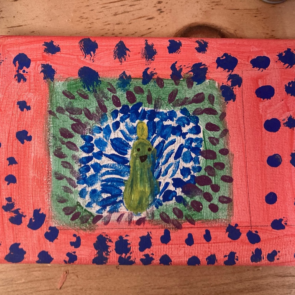 🦚 Rainbow peacock
